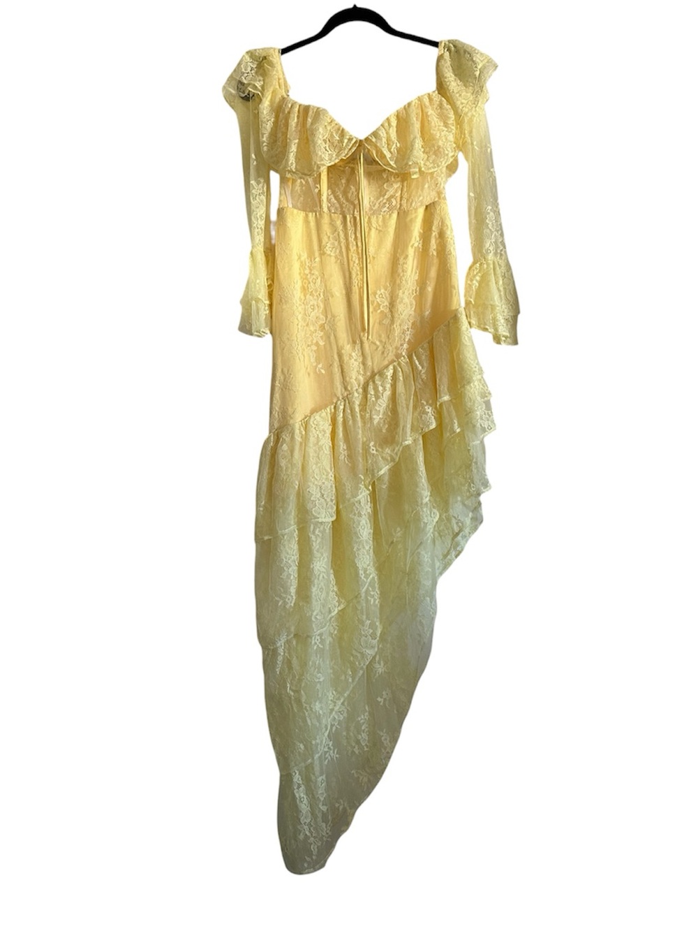 Majorelle Maddalena Gown in Yellow sz M